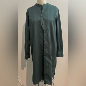 Billy Reid Cotton Canvas Shirt Dress